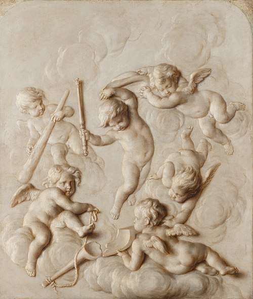 Playing Putti, 1750, 