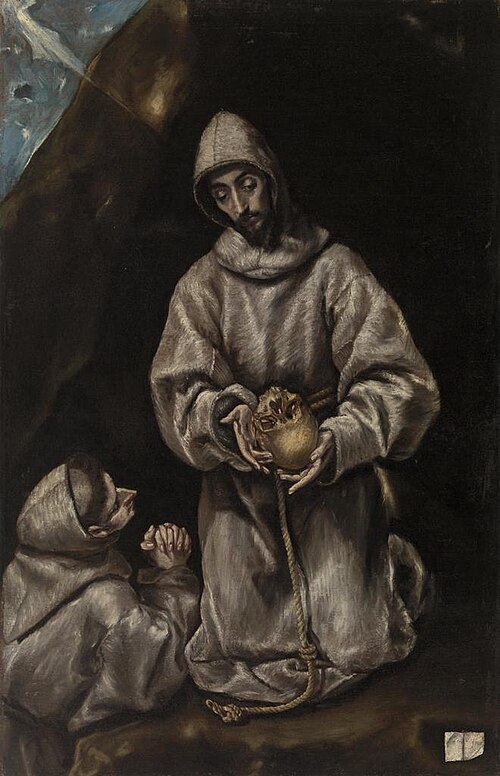 Saint Francis and Brother Leo Meditating on Death, , 