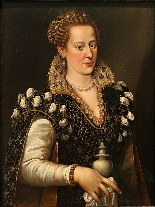 Portrait of Isabella de' Medici, 1570, 