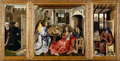 Triptyque de Mérode, 1500, 