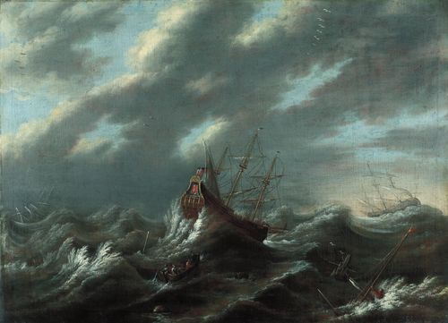Tempête en mer, 1630, 