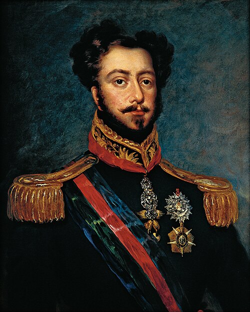 Portrait of Dom Pedro, Duke of Bragança, 1835, 