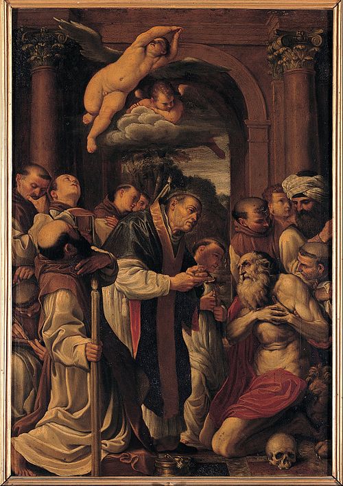 Communion of St. Jerome, , 