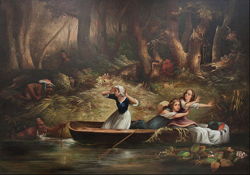 Capture of the Calloway Girls and Jemima Boone, 1852, 