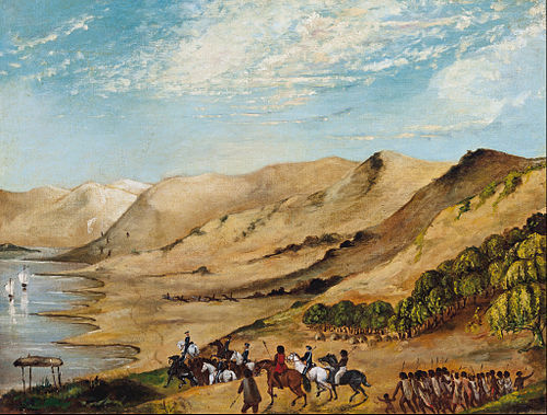 Major O'Halloran's expedition to the Coorong, August 1840, 1840, 
