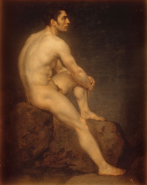 Male Nude, 1823, 