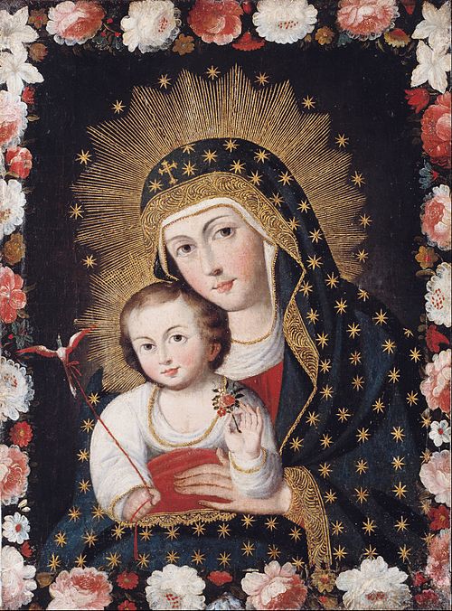 Madonna and Child with Bird, 1745, 