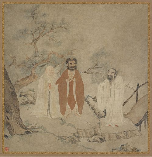 Sakyamuni, Lao Tzu, and Confucius, 1500, 