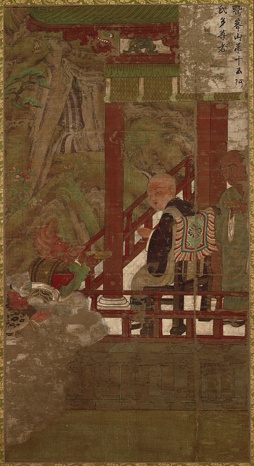 Sixteen Arhats- Fifteenth Arhat, Ajita, , 