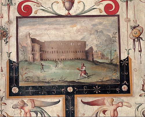 View of the Colosseum, 1544, 