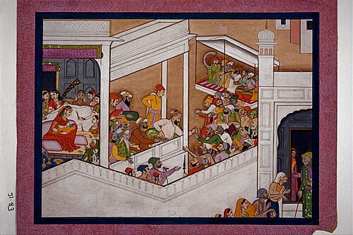 Celebrations of Krishna’s birth, 1780, 