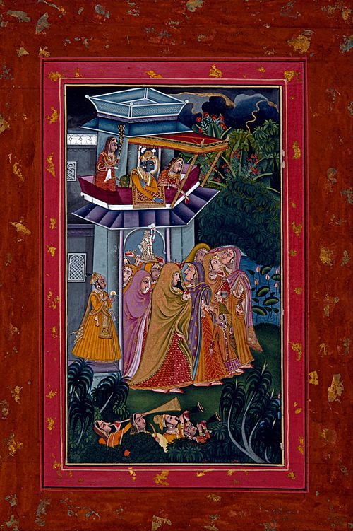 The Festival of Gangaur, 1775, 