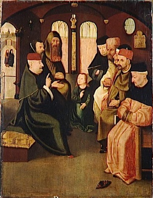 Jésus parmi les docteurs, 1575, 