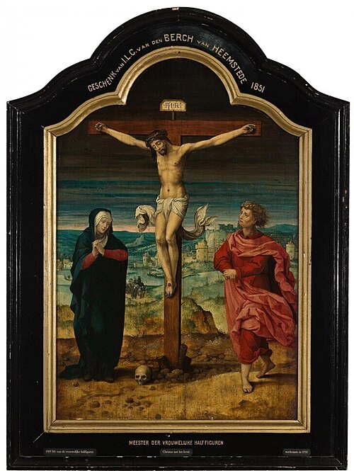 Crucifixion with the Virgin and Saint John, 1524, 