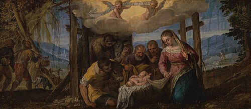 The Adoration of the Sheperds, 1575, 