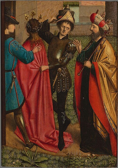 Saint Catherine Carried Away to Be Beheaded, 1465, 