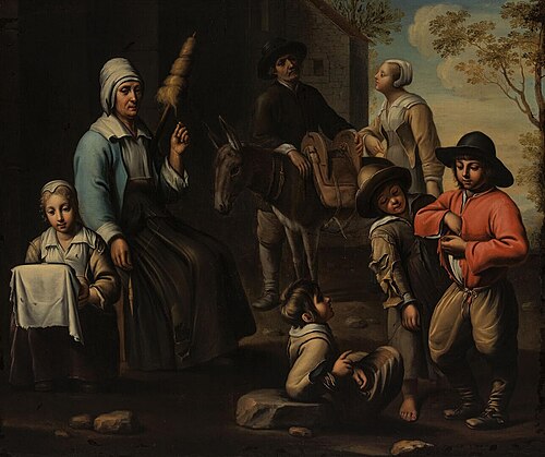 The bird's nest thieves, 1650, 