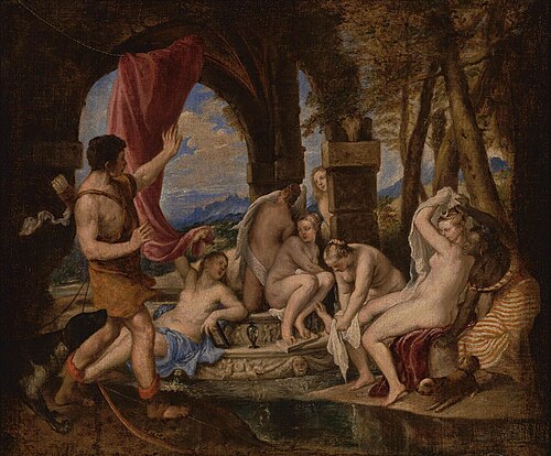 Diana and Actaeon, 1550, 