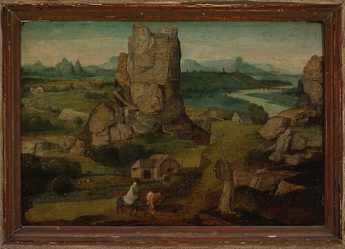 Landscape with the Flight into Egypt, 1512, 