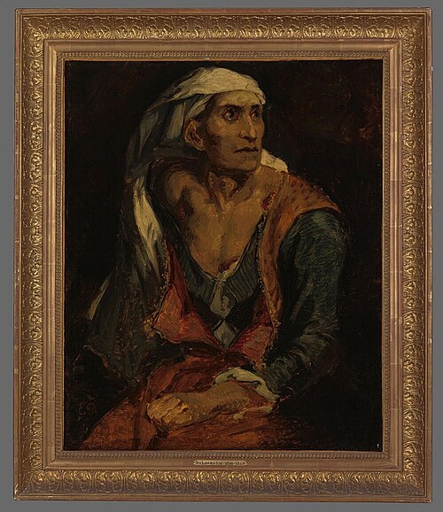 Old Seated Woman, 1850, 