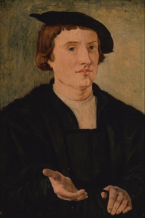 Portrait of a Young Man with a Beret, 1524, 