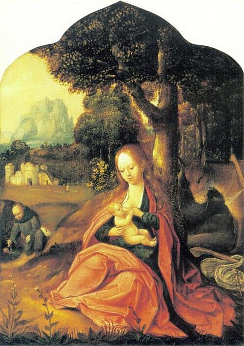 Rest on the Flight into Egypt, 1525, 