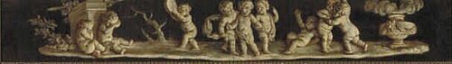 Playing Putti, 1700, 