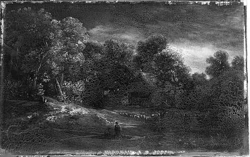 Abendliche Herbstlandschaft, 1700, 