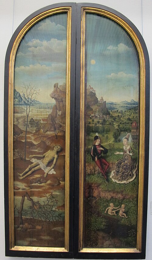 Allegory of life and death, 1480, 