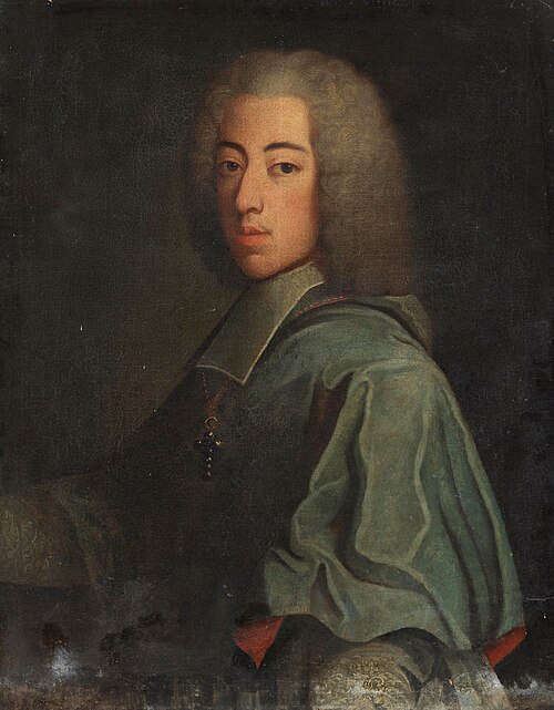 Johann Theodor of Bavaria, son of Maximilian II Emanuel, 1724, 