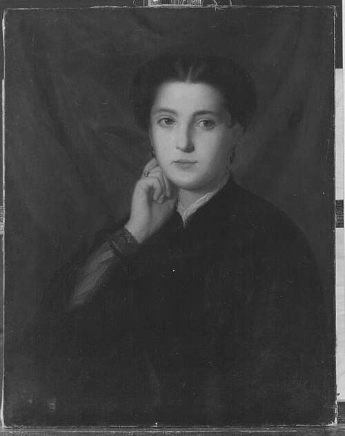 Bildnis einer jungen Frau, 1875, 