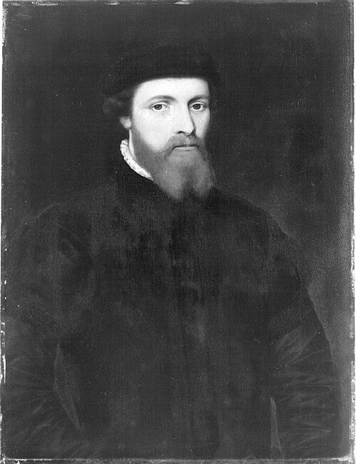 Portrait of a red-bearded man, 1550, 
