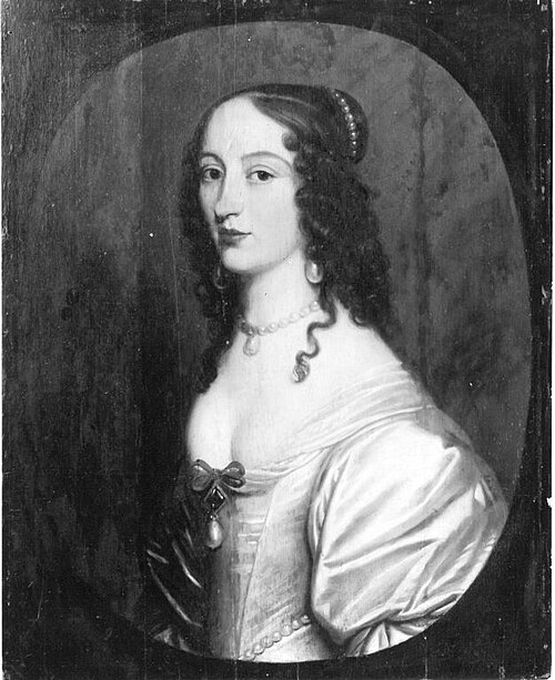 portrait of Maria Magdalena von Nassau-Siegen, 1624, 