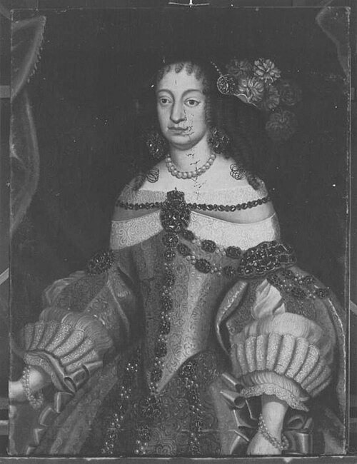 Bildnis der Maria Anna, Gemahlin des Kaisers Ferdinand II.(?), , 