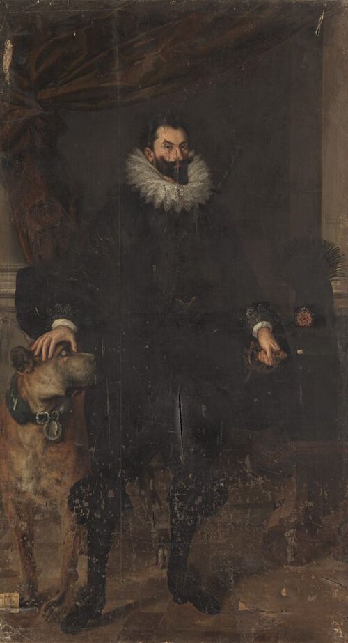 Bildnis des Herzogs Albrecht VI. von Bayern, der "Leuchtenberger" (1584-1666), 1619, 
