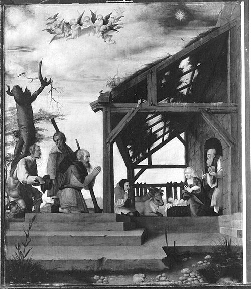 Anbetung der Hirten, 1598, 