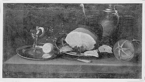 Stillleben auf einem Tisch, 1670, 