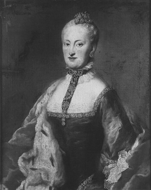 So-called portrait of Maria Anna Sophia of Saxony (1728–1797), 1750, 
