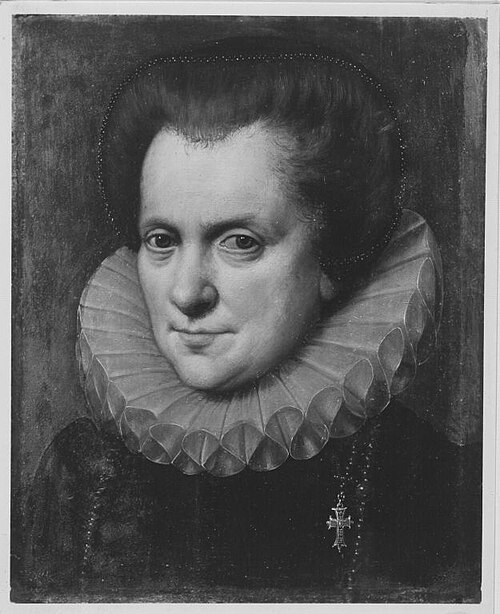 Portrait de Marie Gramaye, verwitwete Coconniel, 1604, 