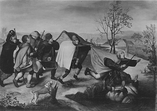 The parable of the blind, 1547, 