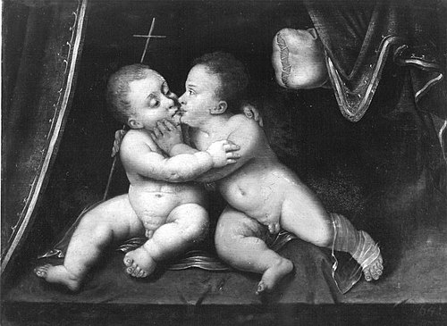 Holy Infants Kissing, 1550, 