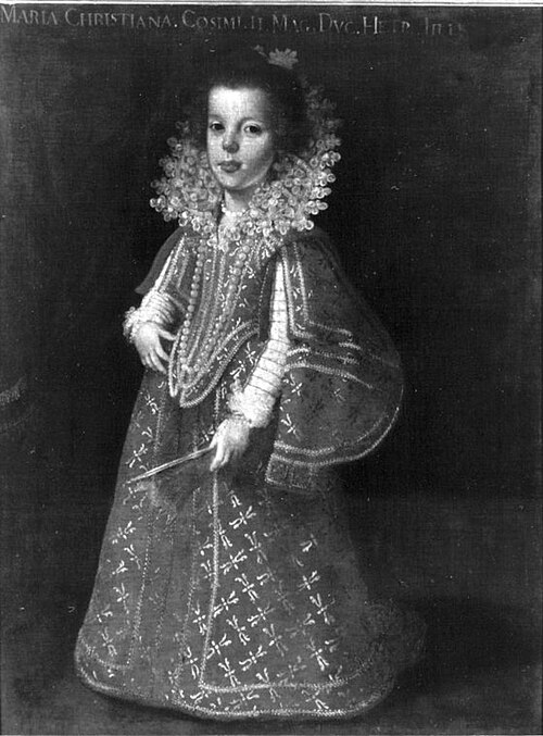 Kinderbildnis der Prinzessin Maria Christina von Toskana, , 