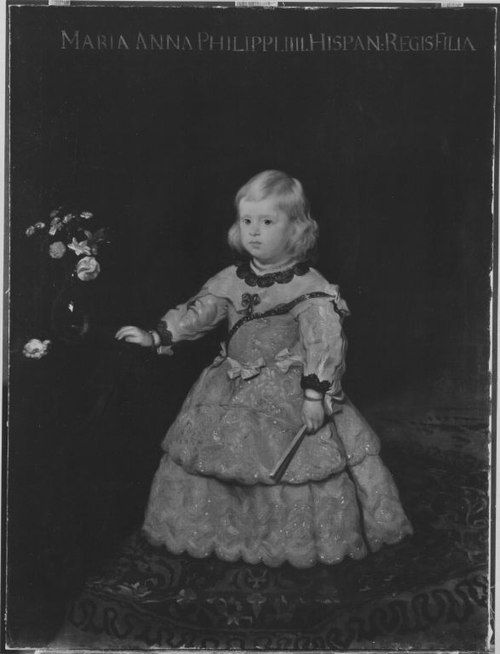 Infanta Margarita of Spain, 1656, 