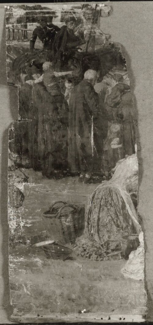Personengruppe (Fragment), 1880, 