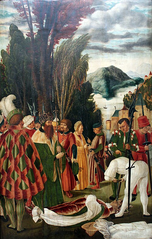 Martyrdom of Saint Leodegar of Autun, 1515, 