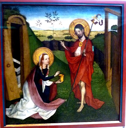 Cologne Retabel: Noli me tangere, 1460, 