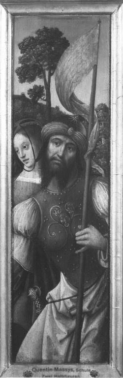 Retabel: Knight with his squire, 1517, 