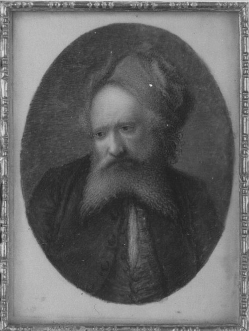 Bildnisminiatur eines Mannes, 1800, 