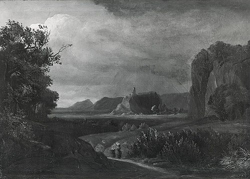 Breites Gebirgstal (vermutlich), 1775, 