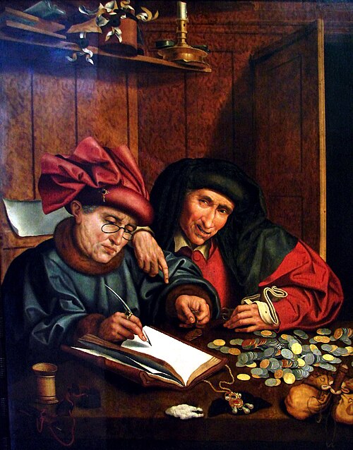 Les Compteurs d'argent, 1550, 